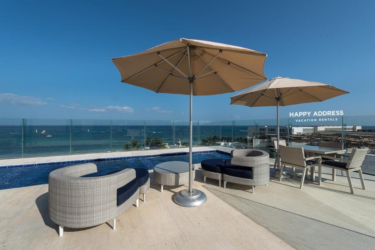 Trendy 1 Bedroom Apartment In Cruz Con Mar Brand New Building Плайя-дель-Кармен Екстер'єр фото